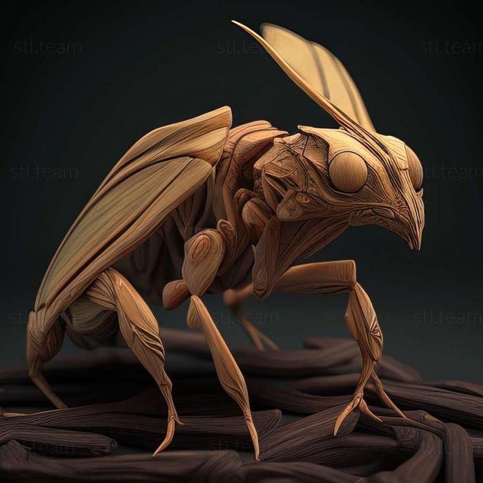 3D model Myrmoteras concolor (STL)